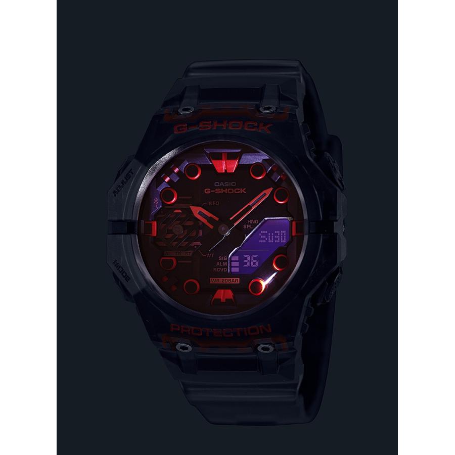 エントリーで+4倍！5月5日！Gショック G-SHOCK 腕時計 メンズ GA-B001G-1AJF ブラック スマートフォンリンク ジーショック｜neel-watch｜10