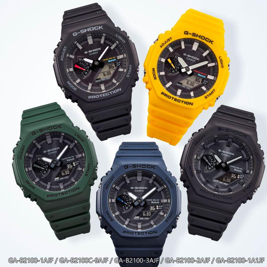 Gショック G-SHOCK ソーラー 腕時計 メンズ GA-B2100-1AJF ジーショック｜neel-watch｜14
