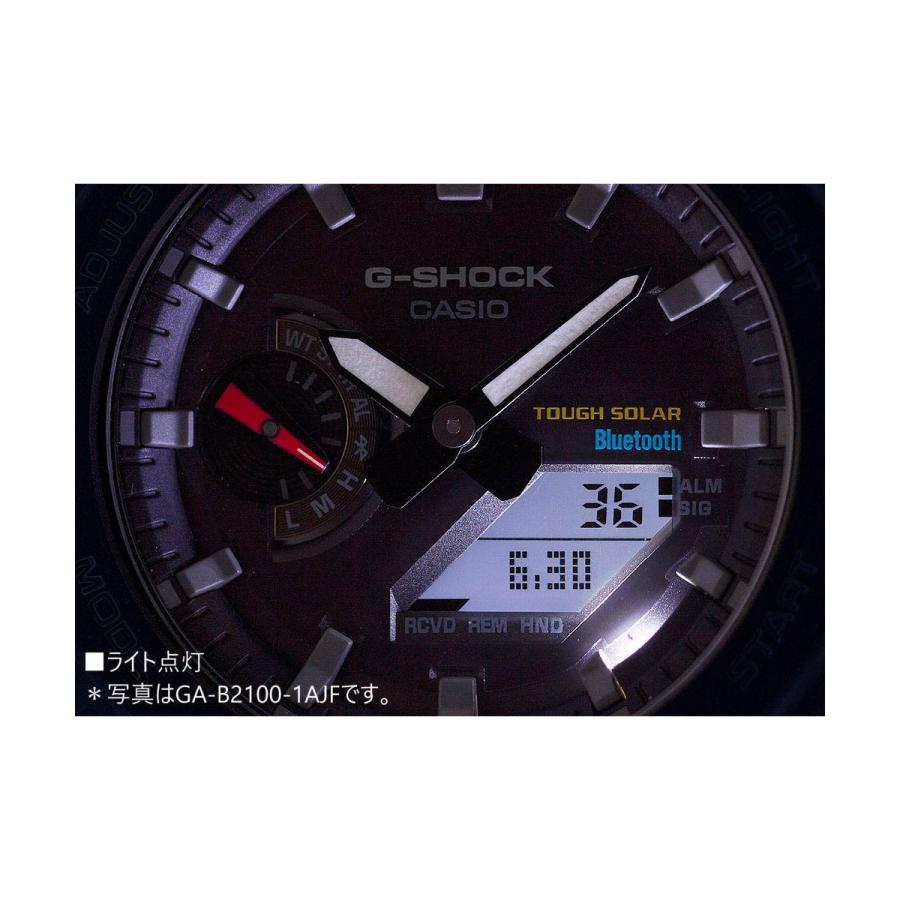 Gショック G-SHOCK ソーラー 腕時計 メンズ GA-B2100-1AJF ジーショック｜neel-watch｜19