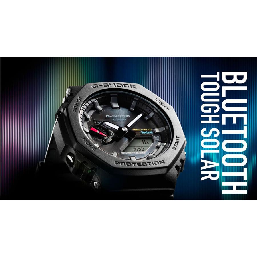 Gショック G-SHOCK ソーラー 腕時計 メンズ GA-B2100-1AJF ジーショック｜neel-watch｜20