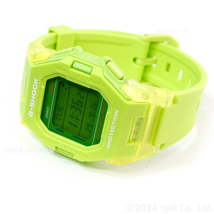 Gショック G-SHOCK デジタル 腕時計 カシオ CASIO GD-B500S-3JF 小型化モデル 蛍光グリーン ジーショック｜neel-watch｜06