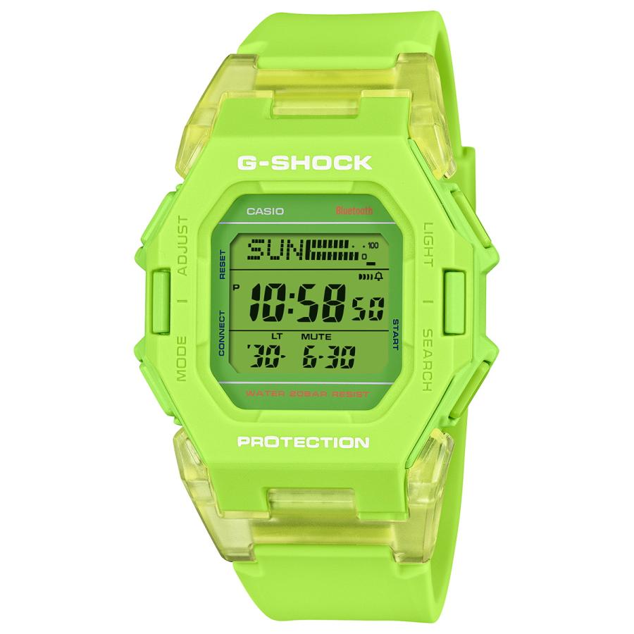 Gショック G-SHOCK デジタル 腕時計 カシオ CASIO GD-B500S-3JF 小型化モデル 蛍光グリーン ジーショック｜neel-watch｜08