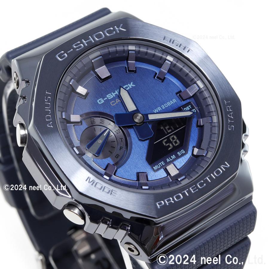 G-SHOCK Gショック メタル 腕時計 メンズ GM-2100N-2AJF ネイビー ジー
