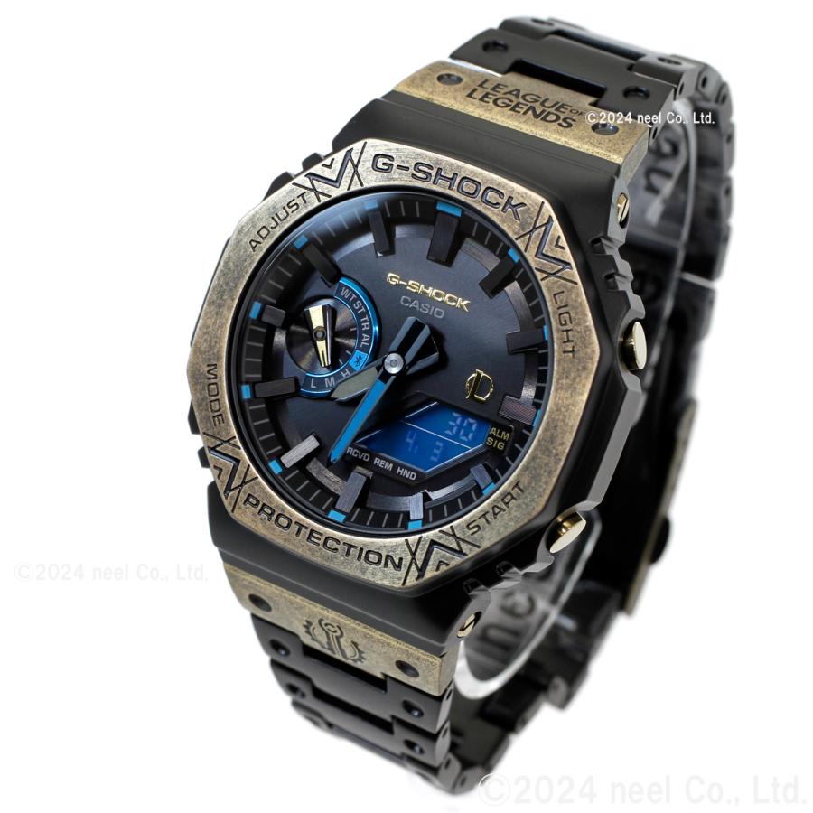 Gショック G-SHOCK LEAGUE OF LEGENDS コラボ限定 ソーラー 腕時計 GM-B2100LL-1AJR リーグ・オブ・レジェンド｜neel-watch｜02