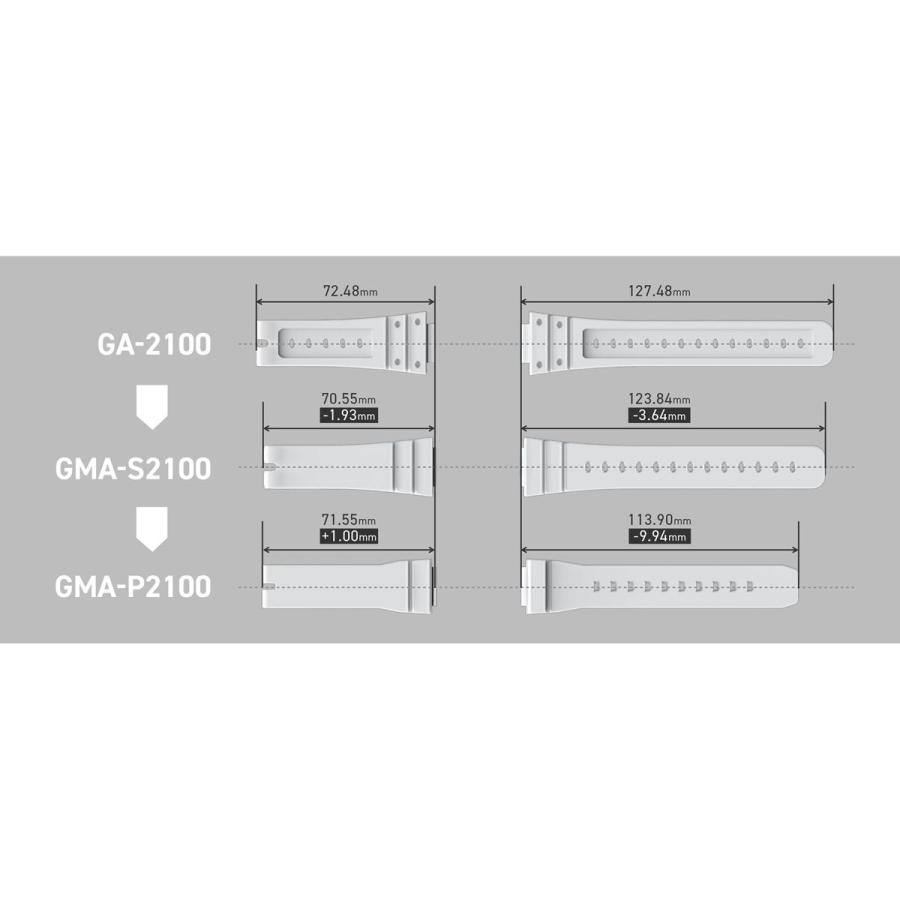 エントリーで+4倍！5月15日！Gショック G-SHOCK アナデジ ITZYコラボ 限定 腕時計 GMA-P2100IT-7AJR GMA-S2100 小型化モデル ジーショック｜neel-watch｜18