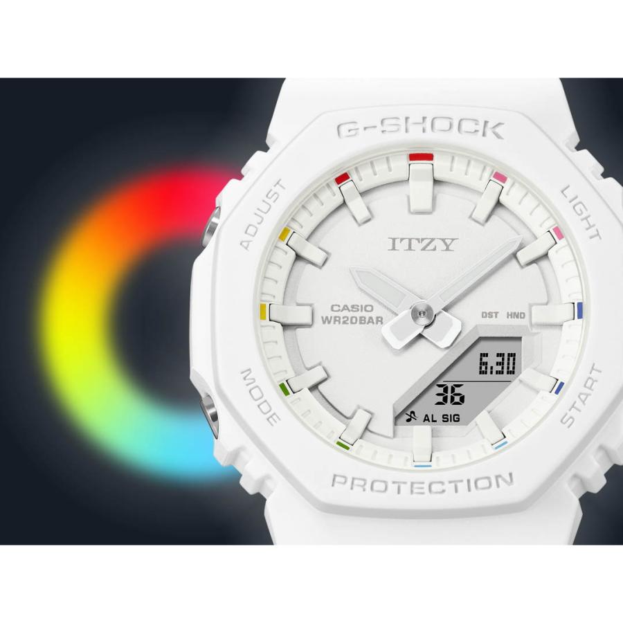 エントリーで+4倍！5月15日！Gショック G-SHOCK アナデジ ITZYコラボ 限定 腕時計 GMA-P2100IT-7AJR GMA-S2100 小型化モデル ジーショック｜neel-watch｜20