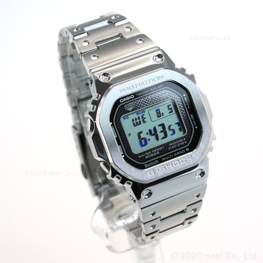G-SHOCK Gショック フルメタル シルバー 電波ソーラー カシオ GMW-B5000D-1JF｜neel-watch｜03