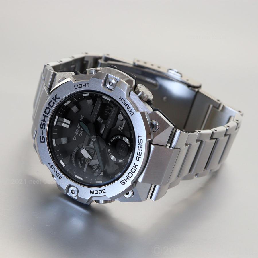 Gショック Gスチール G-SHOCK G-STEEL ソーラー 腕時計 メンズ GST-B400D-1AJF ジーショック｜neel-watch｜07