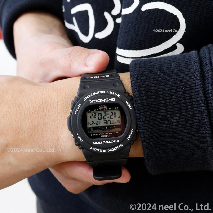 G-SHOCK Gショック Gライド G-LIDE 電波 ソーラー 腕時計 ブラック GWX 