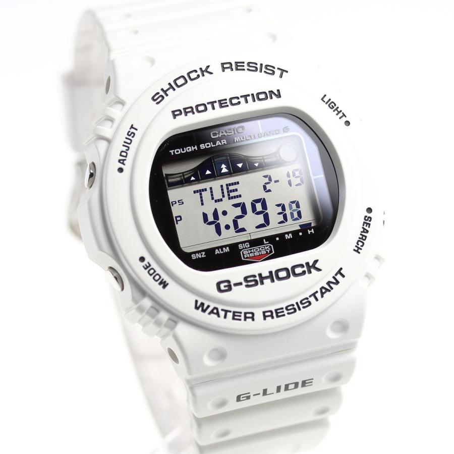 Gショック Gライド G-SHOCK G-LIDE 電波 ソーラー 腕時計 ホワイト 白 GWX-5700CS-7JF ジーショック｜neel-watch｜08