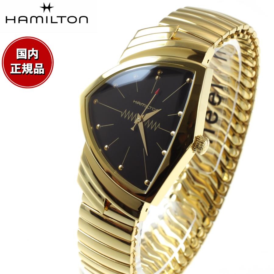 HAMILTON VENTURA クォーツ 腕時計　美品 VENTURA ハミルトン HAMILTON Ventura ベンチュラ クォーツ H24301131