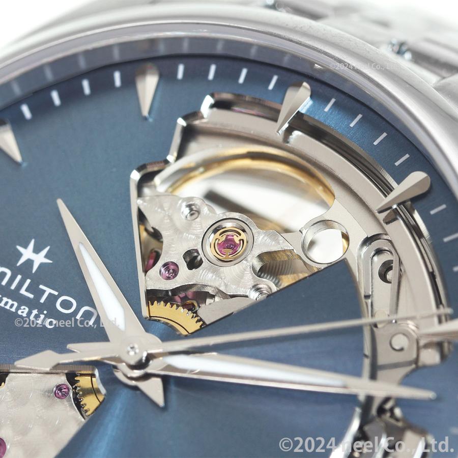 ハミルトン HAMILTON ジャズマスター オープンハート レディ オート H32215140 腕時計 メンズ レディース 正規品｜neel-watch｜12