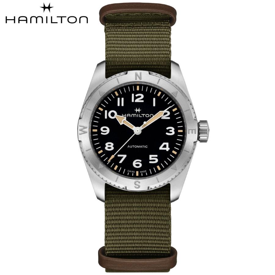 【新品】ハミルトン HAMILTON 腕時計 メンズ H70225931 カーキ フィールド エクスペディション オート 自動巻き ブラックxカーキ アナログ表示 KHAKI FIELD ハミルトン HAMILTON カーキ フィールド エクスペ