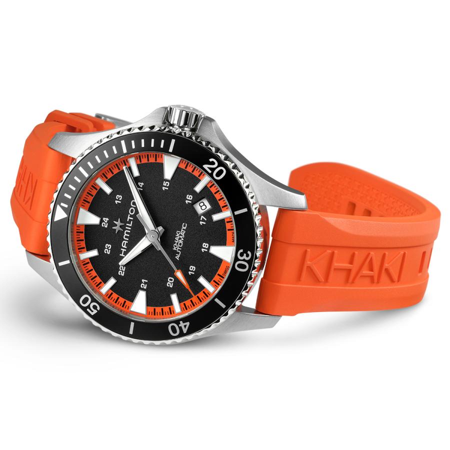 値引き中Hamilton カーキネイビーオート KHAKI NAVY ハミルトン HAMILTON カーキ ネイビー スキューバ