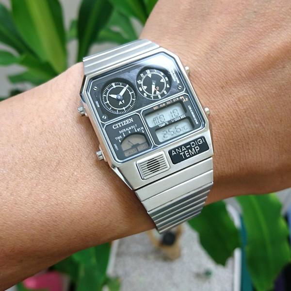 シチズン アナデジテンプ 復刻 腕時計 JG2101-78E｜neel-watch｜04