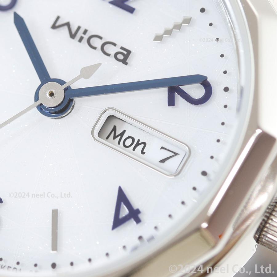 ウィッカ シチズン wicca ソーラーテック 腕時計 レディース デイ＆デイト KH3-517-10 CITIZEN｜neel-watch｜08