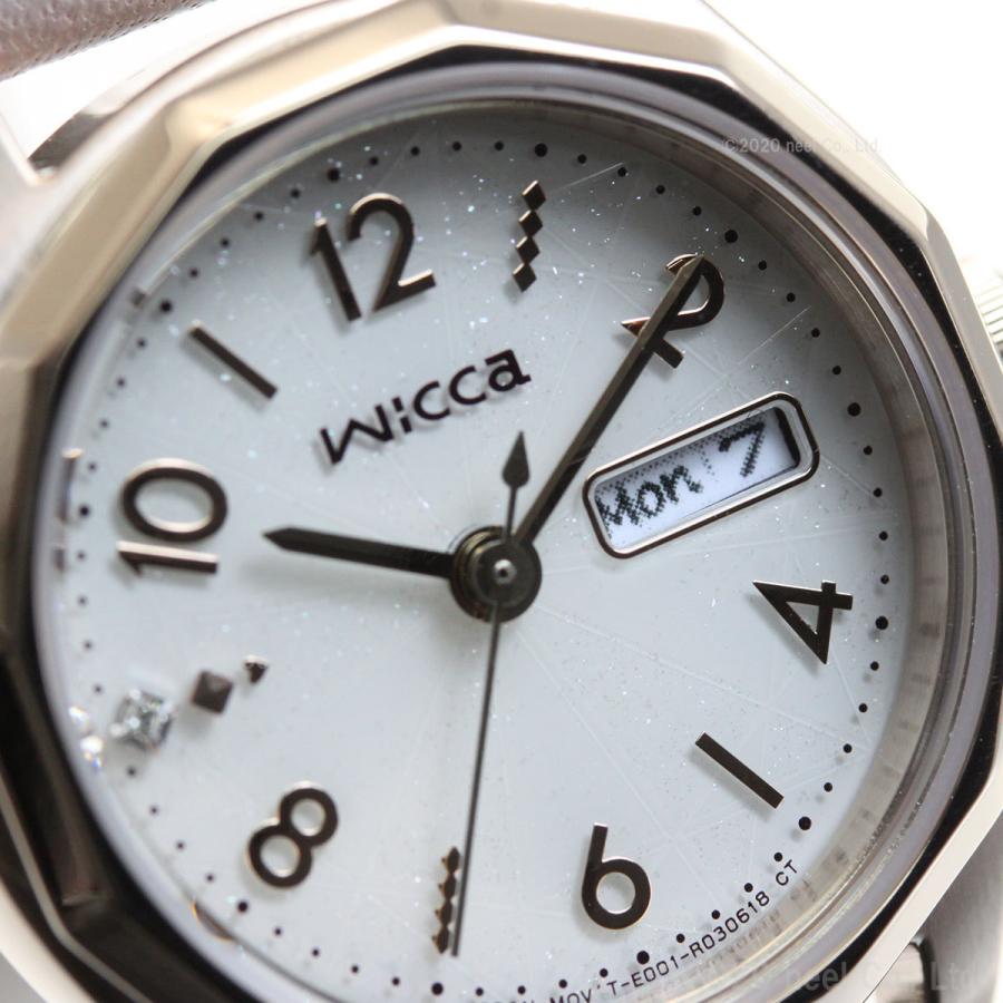 ウィッカ シチズン wicca ソーラーテック 腕時計 レディース デイ＆デイト KH3-525-90｜neel-watch｜15