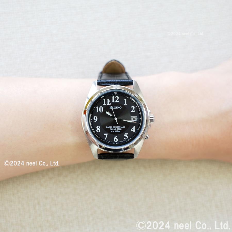 CITIZEN（シチズン） レグノ ソーラーテック 電波時計 腕時計 メンズ