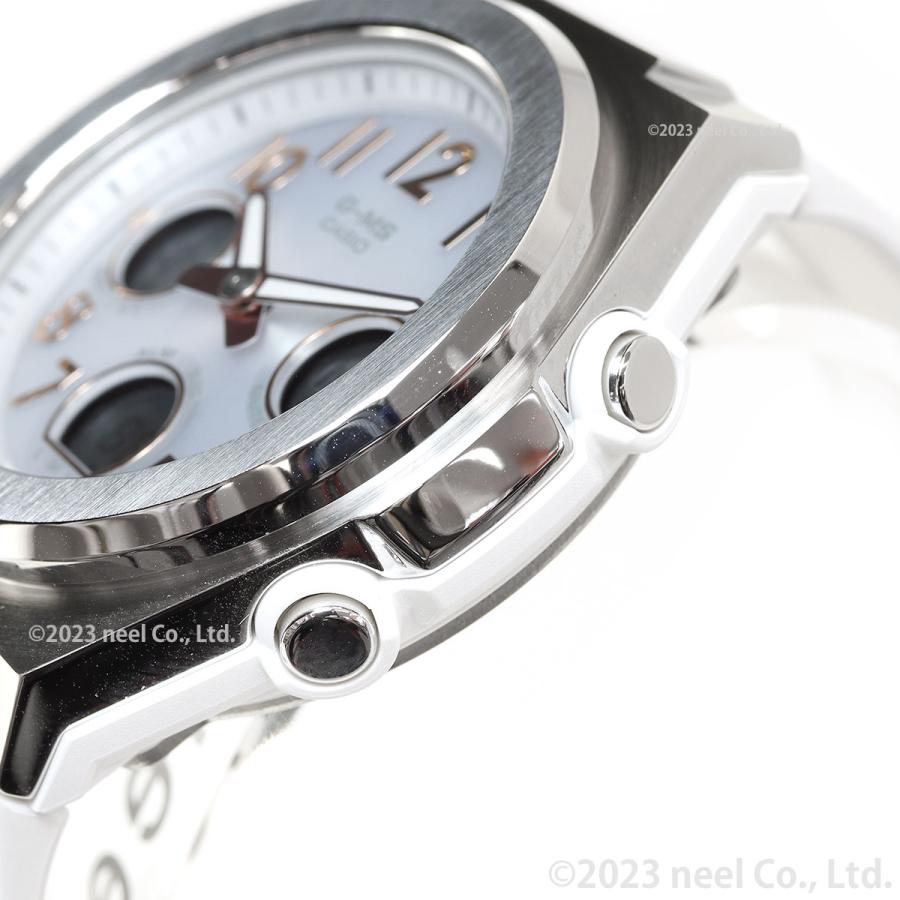 BABY-G カシオ ベビーG レディース G-MS 電波 ソーラー 腕時計 タフソーラー MSG-W610-7AJF シルバー ホワイト｜neel-watch｜07