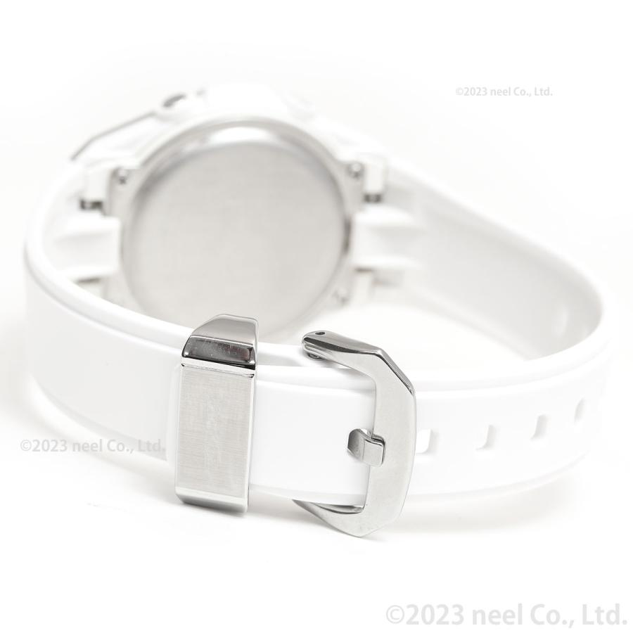 BABY-G カシオ ベビーG レディース G-MS 電波 ソーラー 腕時計 タフソーラー MSG-W610-7AJF シルバー ホワイト｜neel-watch｜08