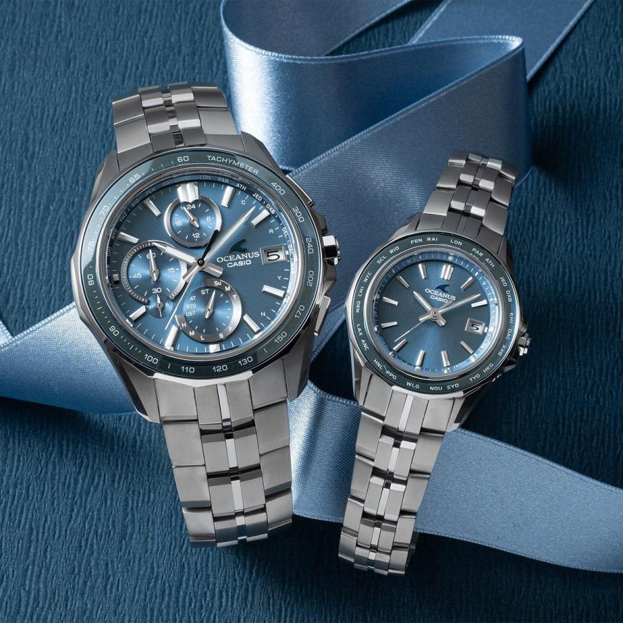OCEANUS オシアナス マンタ 電波ソーラー 腕時計 ペアモデル OCW