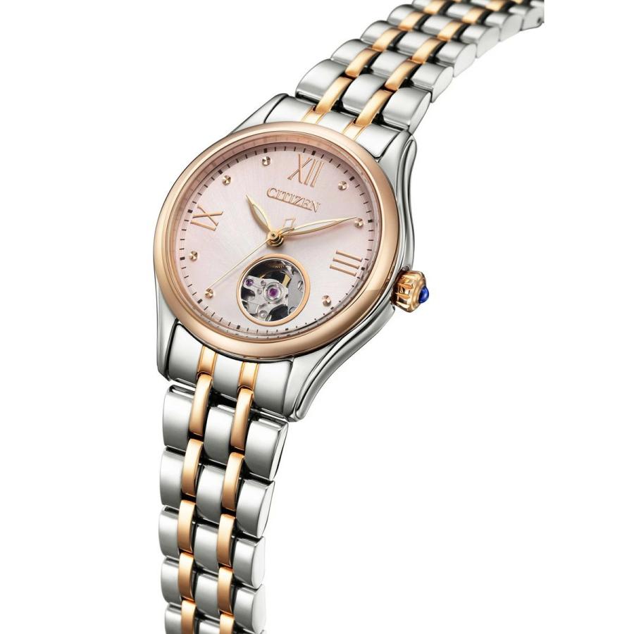 シチズンコレクション 自動巻 腕時計 レディース PR1044-87X オープンハート CITIZEN COLLECTIONの画像