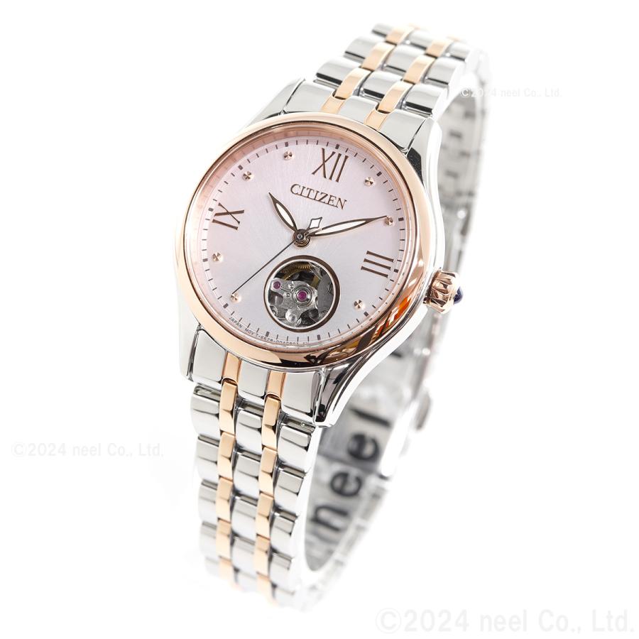 シチズンコレクション 自動巻 腕時計 レディース PR1044-87X オープンハート CITIZEN COLLECTIONの画像