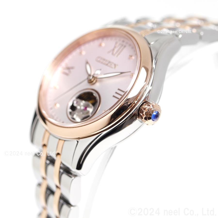 シチズンコレクション 自動巻 腕時計 レディース PR1044-87X オープンハート CITIZEN COLLECTIONの画像