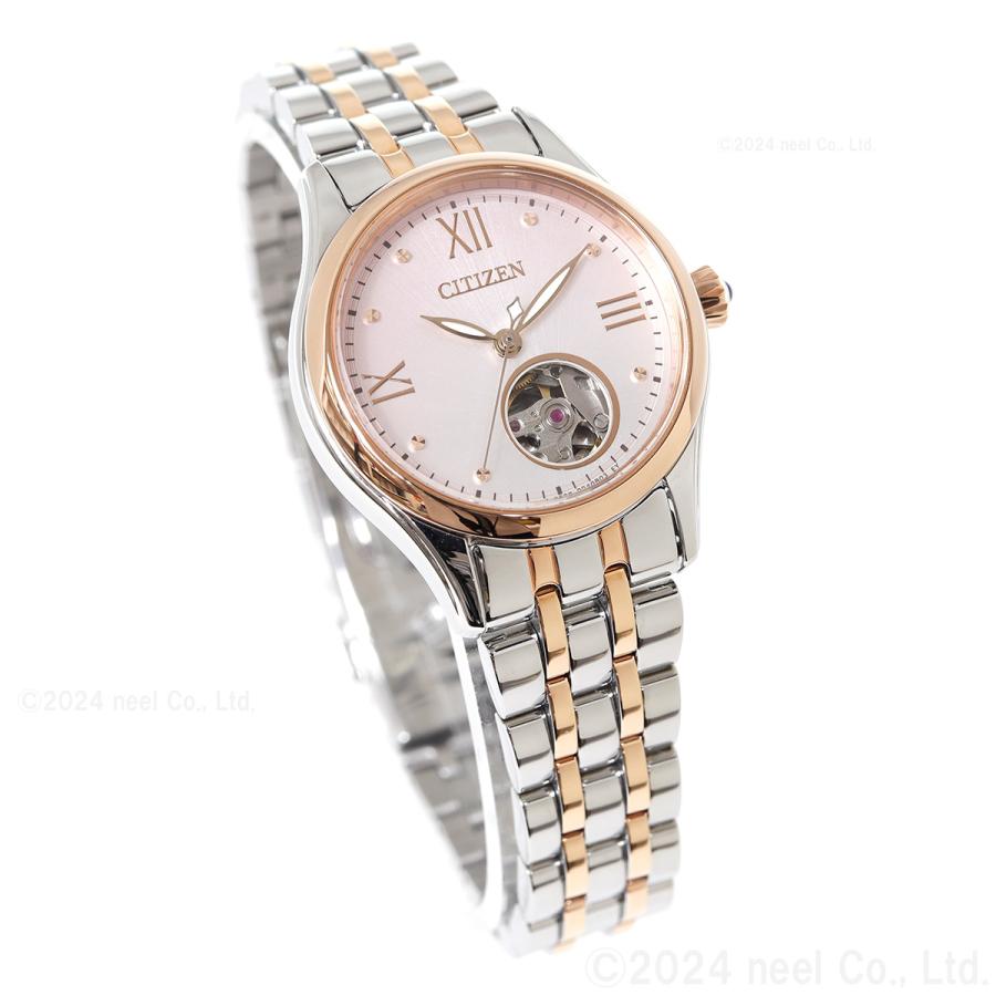 シチズンコレクション 自動巻 腕時計 レディース PR1044-87X オープンハート CITIZEN COLLECTIONの画像
