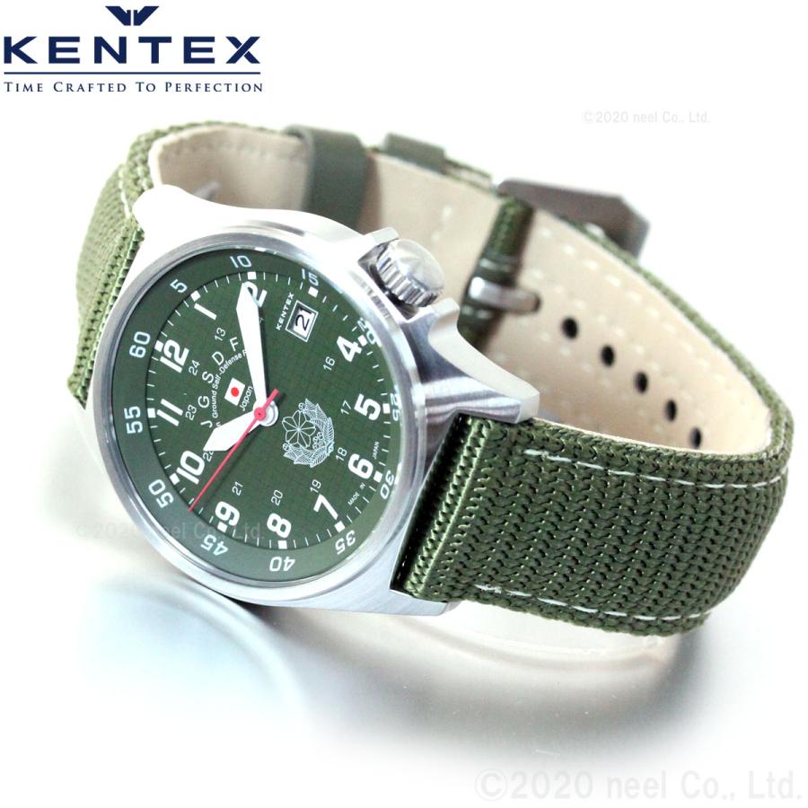 ケンテックス KENTEX 腕時計 日本製 メンズ JSDF 自衛隊モデル 陸上自衛隊 S455M-1｜neel-watch｜02