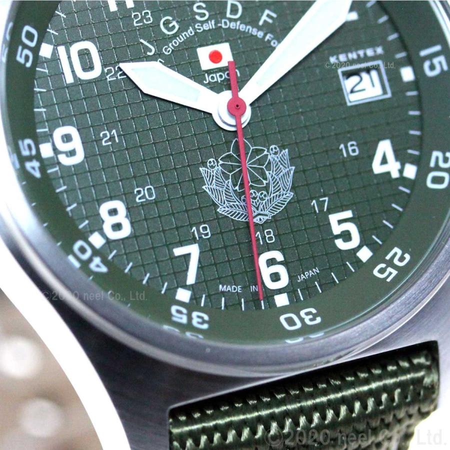 ケンテックス KENTEX 腕時計 日本製 メンズ JSDF 自衛隊モデル 陸上自衛隊 S455M-1｜neel-watch｜10