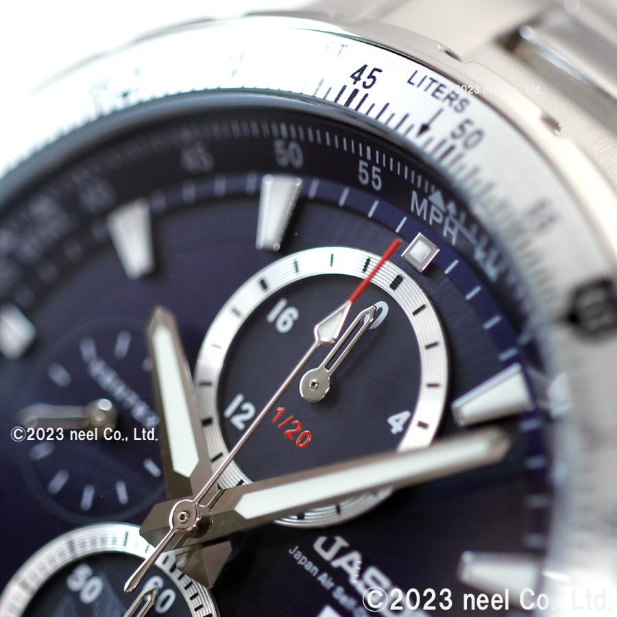 ケンテックス KENTEX 腕時計 日本製 ソーラー メンズ 航空自衛隊 ソーラープロ JASDF クロノグラフ S802M-1｜neel-watch｜08