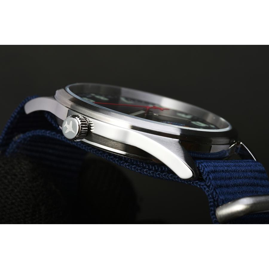 ケンテックス KENTEX 腕時計 日本製 ブルーインパルス スタンダード メンズ レディース 航空自衛隊 S806B-1｜neel-watch｜06