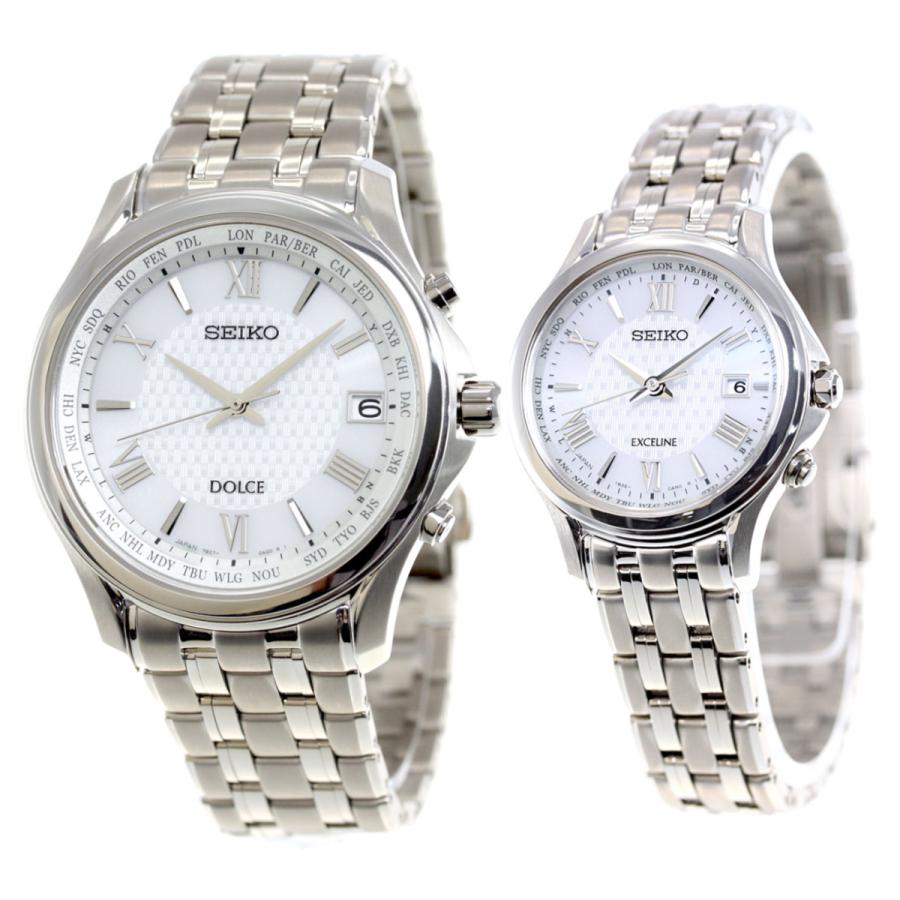 （豪華おまけ有） セイコー ドルチェ＆エクセリーヌ SEIKO DOLCE＆EXCELINE 腕時計 メンズ レディース ペアモデル SADZ201 SWCW161_1
