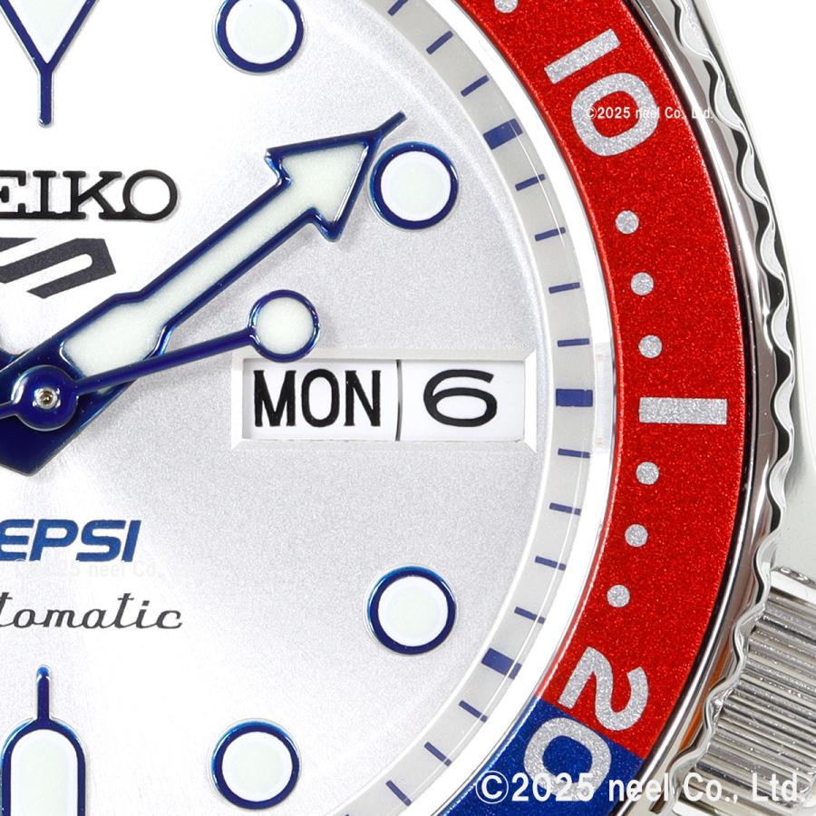 専用 SEIKO 5 SPORTS ペプシ コラボ限定モデル SBSA319 セイコー 5スポーツ SKX ペプシ コラボレーション 限定モデル 90年代