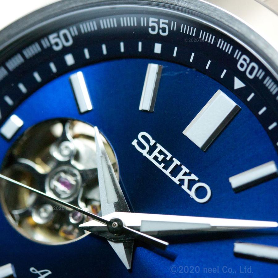 セイコー セレクション SEIKO SELECTION メカニカル 自動巻き 腕時計 メンズ セミスケルトン SCVE051｜neel-watch｜12