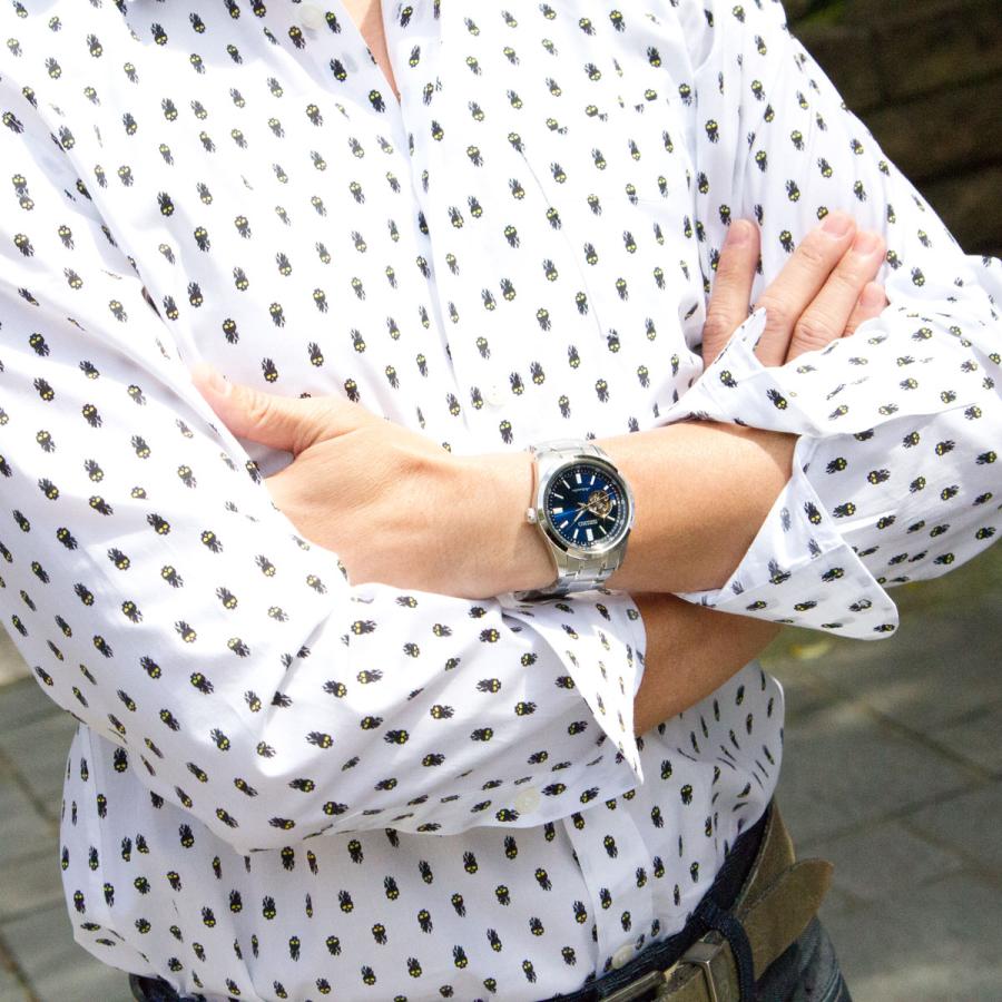 セイコー セレクション SEIKO SELECTION メカニカル 自動巻き 腕時計 メンズ セミスケルトン SCVE051｜neel-watch｜03
