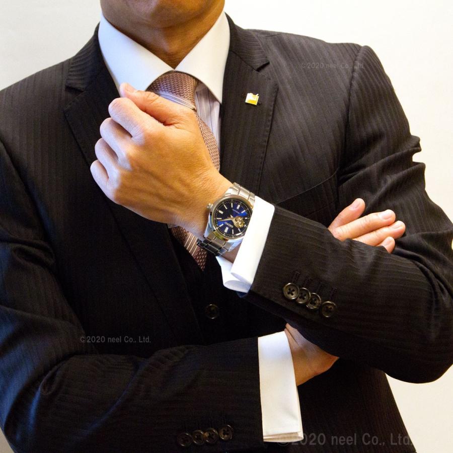 セイコー セレクション SEIKO SELECTION メカニカル 自動巻き 腕時計 メンズ セミスケルトン SCVE051｜neel-watch｜06