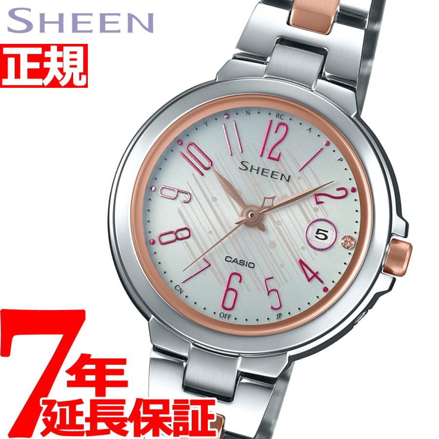 SHEEN（CASIO） カシオ シーン CASIO SHEEN 電波 ソーラー 電波時計 