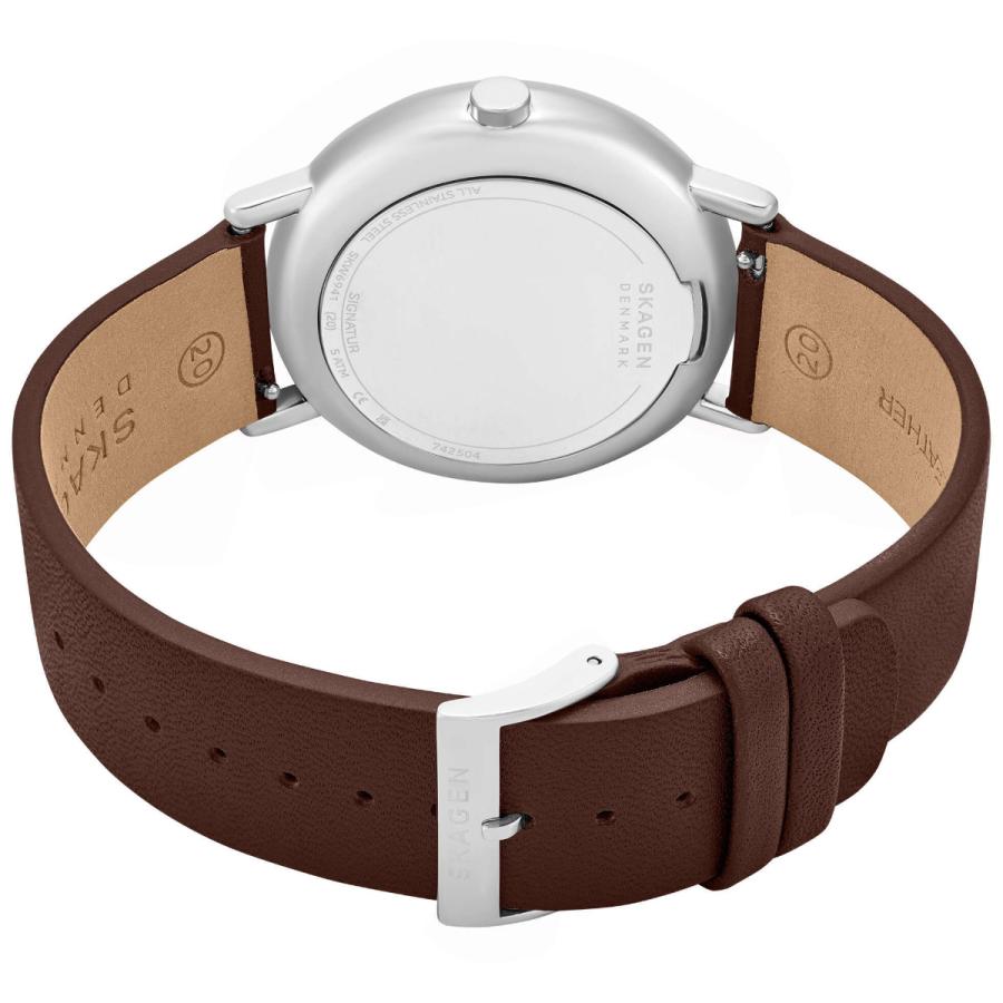 SIGNATUR （ノベルティー付き）スカーゲン SKAGEN 腕時計 メンズ