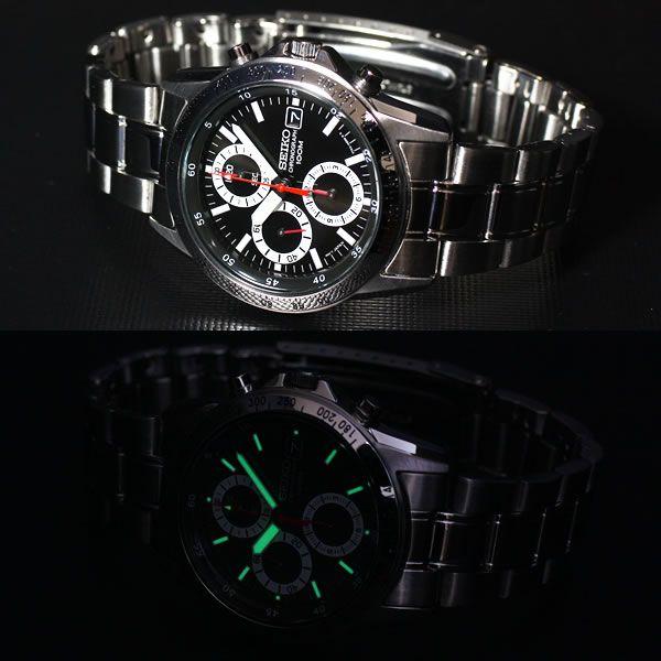 SEIKO（セイコー） 海外モデル 逆輸入 クロノグラフ SND371 : neel