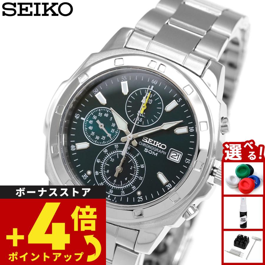 セイコー海外モデル クォーツ クロノグラフ 稼働品　SND411 電池新品済 SEIKO（セイコー） 海外モデル 逆輸入 クロノグラフ SND411 : neel