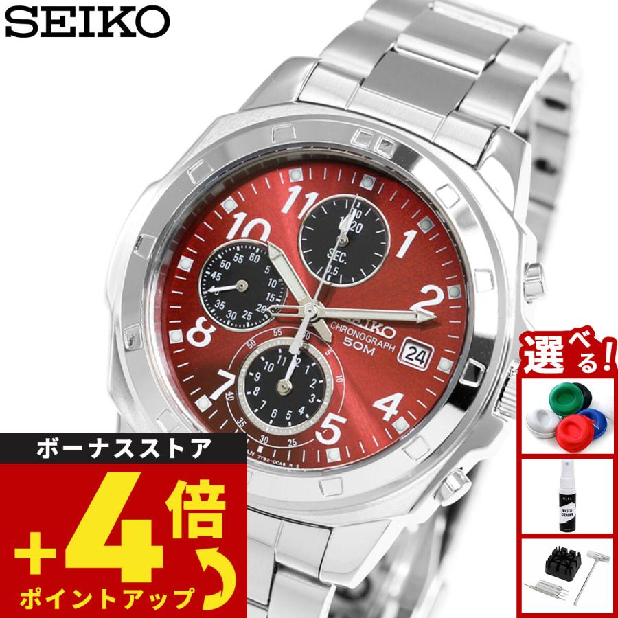 【極美品】SEIKO クロノグラフ クォーツ逆輸入 SND495 SEIKO（セイコー） 逆輸入 クロノグラフ SND495 : neel腕時計Yahoo!店