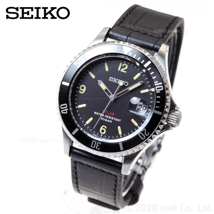 【国産】 セイコー ソーラー SEIKO SOLAR ショップ限定モデル ヴィンテージデザイン 腕時計 メンズ SZEV013 【X2804858776】(15800円)