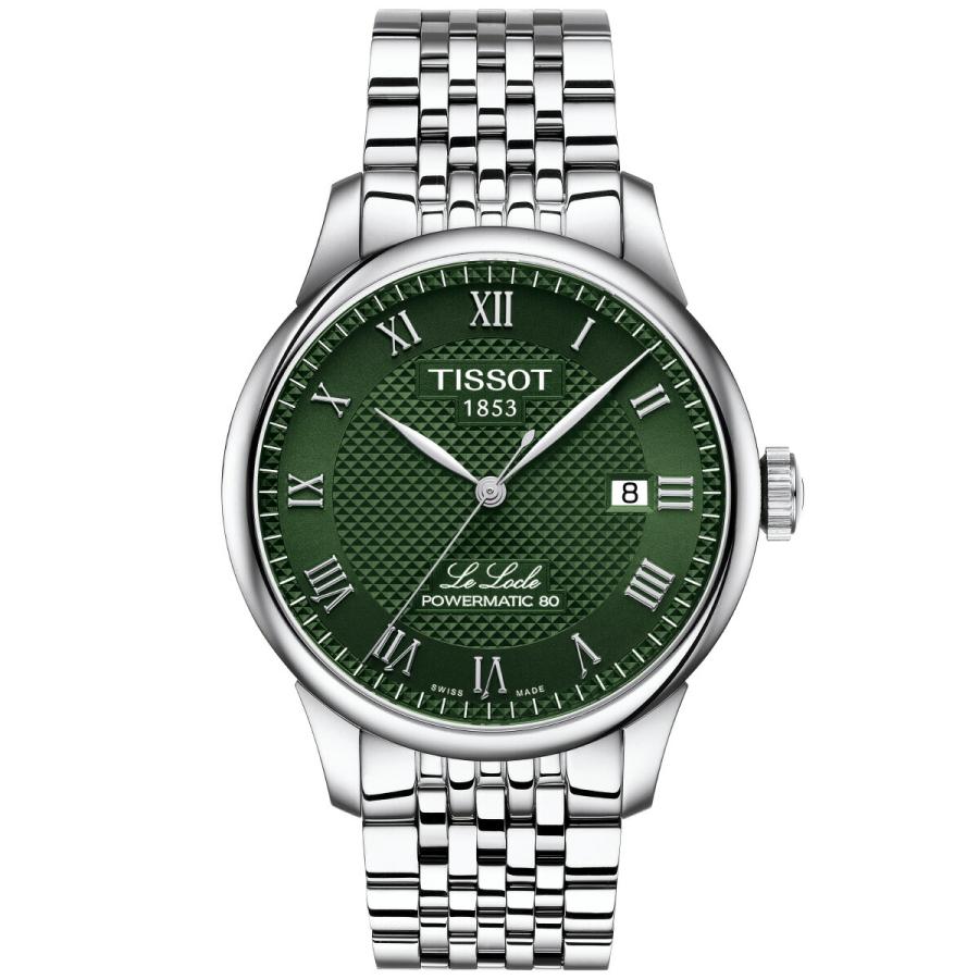 極美品】TISSOT ル・ロックル パワーマティック80 自動 腕時計 裏スケ 