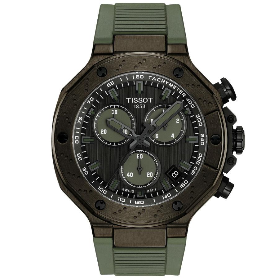 T-レース ティソ TISSOT クォーツ クロノグラフ T141.417.37.061.02