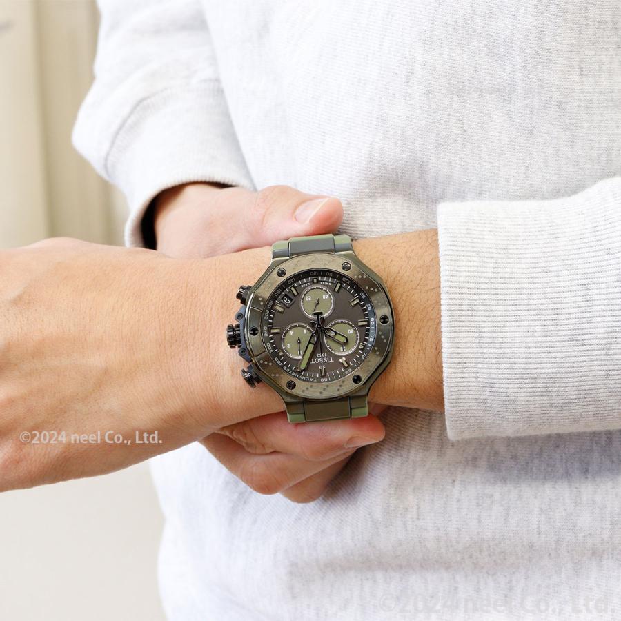 T-レース ティソ TISSOT クォーツ クロノグラフ T141.417.37.061.02