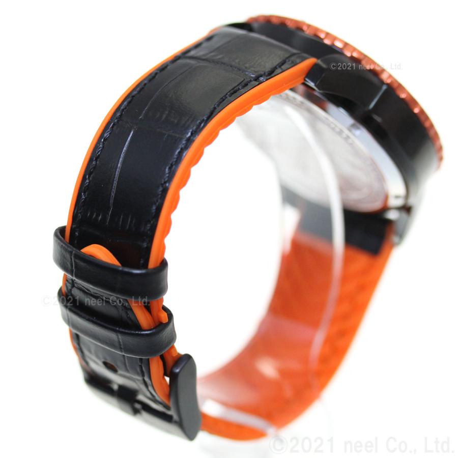 エンジェルクローバー ソーラー 腕時計 メンズ タイムクラフトダイバー クロノグラフ TCD45BK-BK｜neel-watch｜04