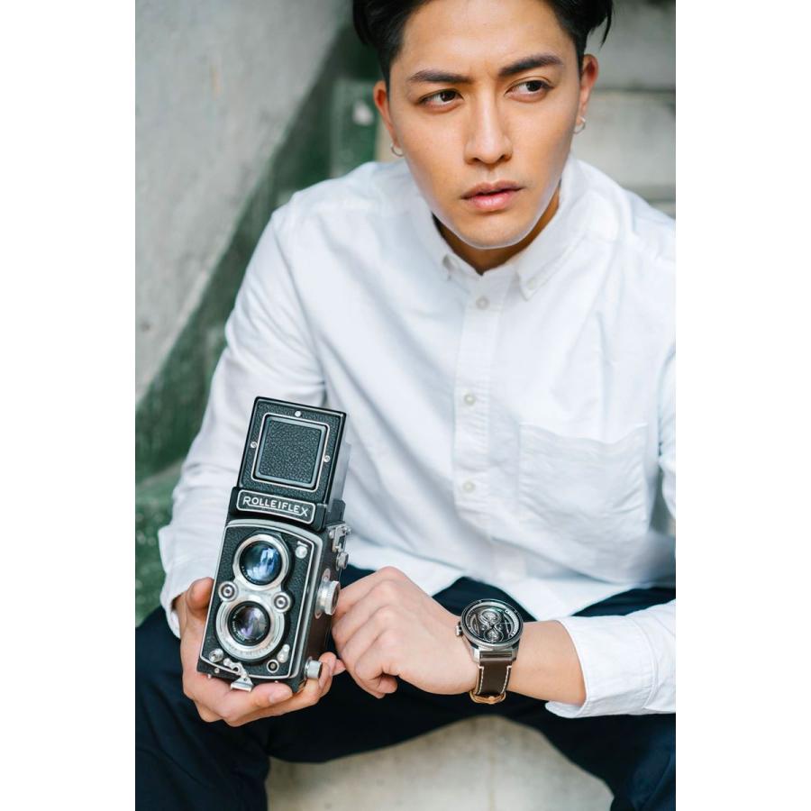 （豪華おまけ有） タックス TACS 腕時計 メンズ レディース 自動巻き MASK TWIN LENS TS2002Aの画像