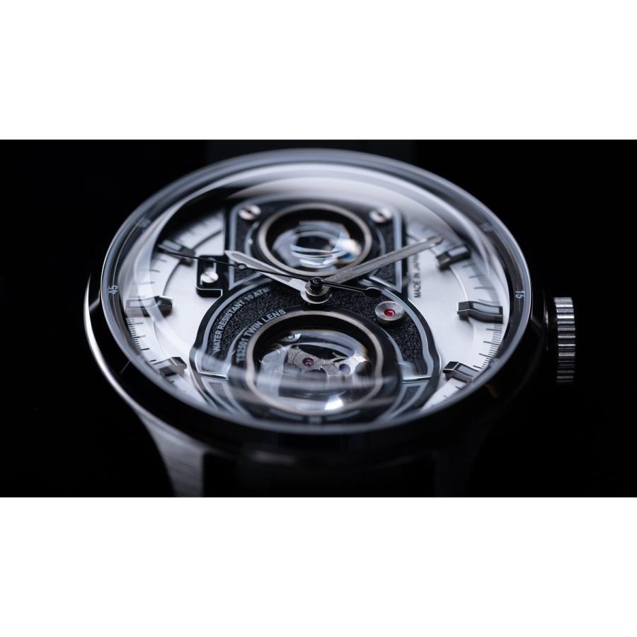 （ノベルティー付き）タックス TACS 腕時計 メンズ 自動巻き TWIN LENS Lite Lumiere Blanc TS2501Aの画像